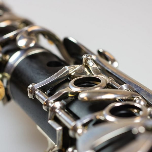 Close-Up Of Clarinet On Table